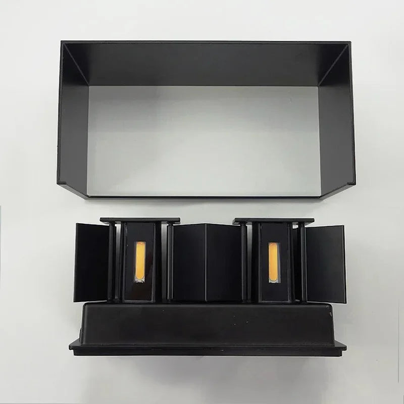 Nordic Modern Wall Light 12W 24W IP65 Waterproof LED Lamps Indoor Outdoor Wall Sconce Living Room Porch Bedroom Wall Lamp