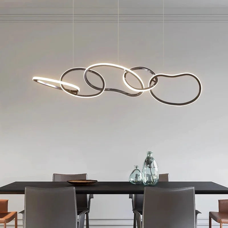 Modern Home Decor Led Lights Pendant Light Lamps for Living Room Chandeliers for Dining Room Hanging Light Indoor Lighting