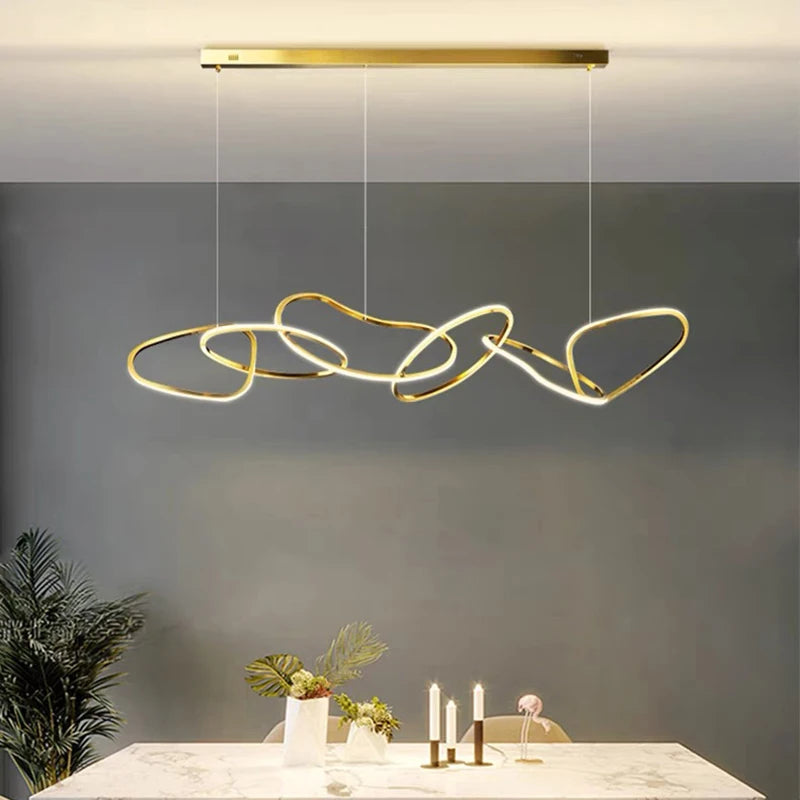 Modern Home Decor Led Lights Pendant Light Lamps for Living Room Chandeliers for Dining Room Hanging Light Indoor Lighting