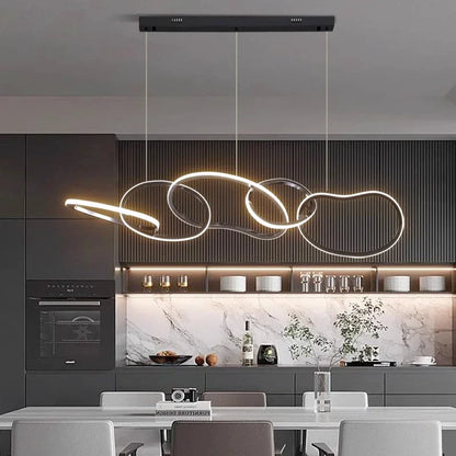 Modern Home Decor Led Lights Pendant Light Lamps for Living Room Chandeliers for Dining Room Hanging Light Indoor Lighting