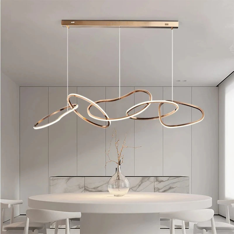 Modern Home Decor Led Lights Pendant Light Lamps for Living Room Chandeliers for Dining Room Hanging Light Indoor Lighting