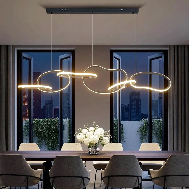 Modern Home Decor Led Lights Pendant Light Lamps for Living Room Chandeliers for Dining Room Hanging Light Indoor Lighting
