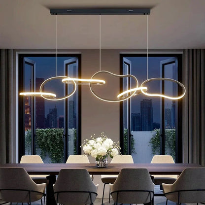 Modern Home Decor Led Lights Pendant Light Lamps for Living Room Chandeliers for Dining Room Hanging Light Indoor Lighting